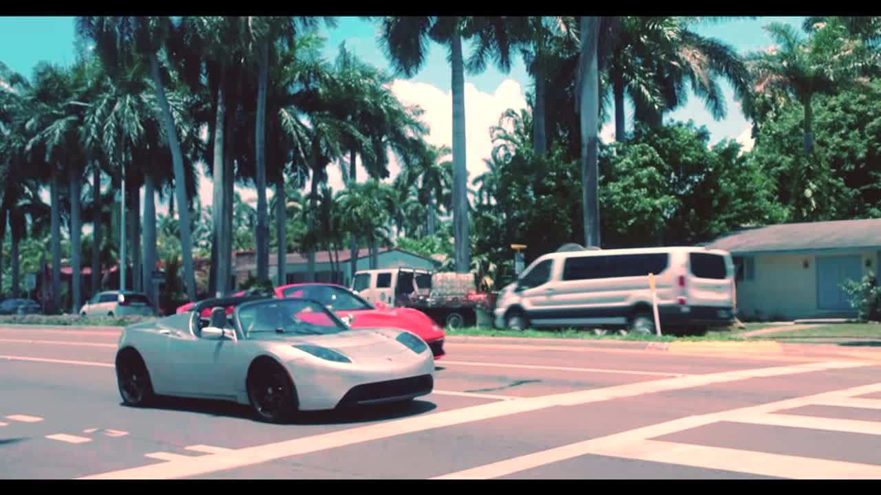 McLaren on the road
